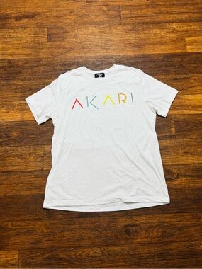 White Short Sleeve Logo Tee 100% cotton
